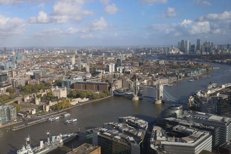 Vue de Londres depuis le Shangri-La The Shard