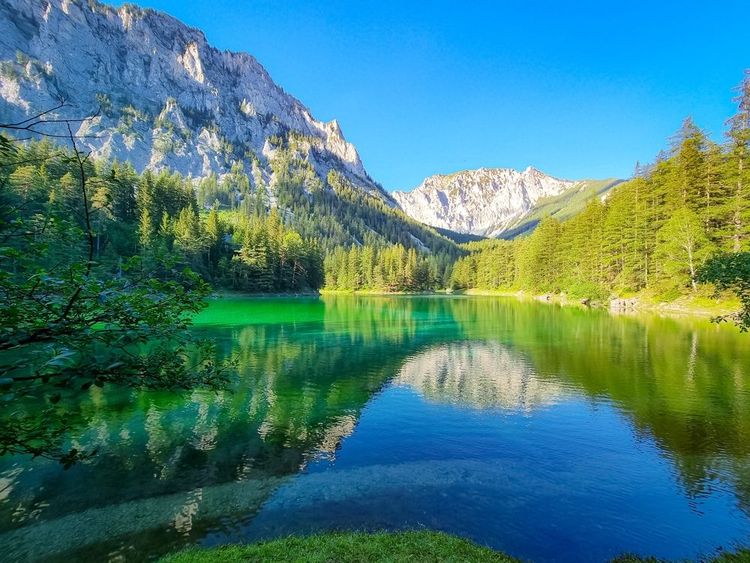 Le Lac Vert en Autriche