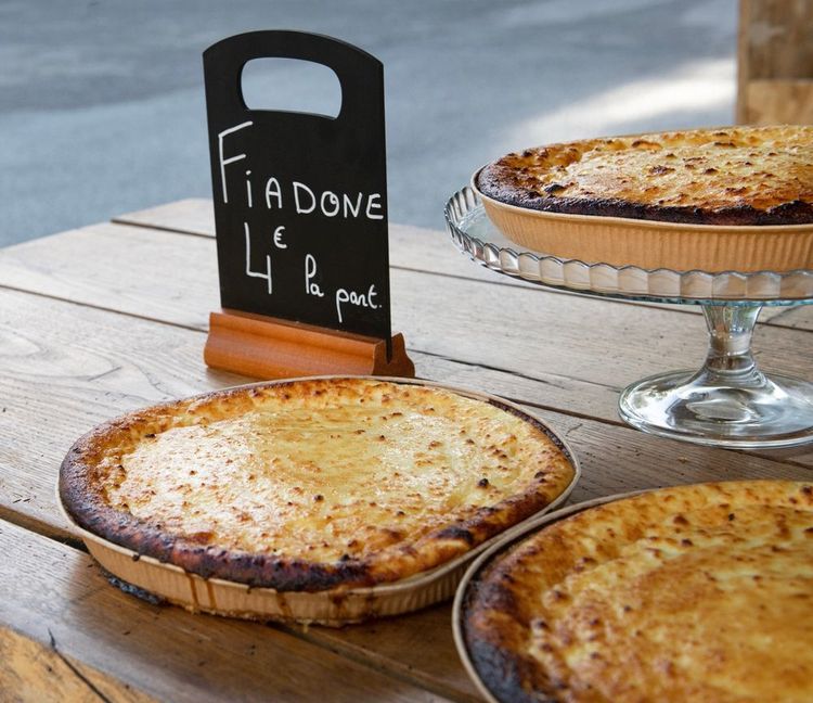  la Fiadone : dessert au fromage de Brocciu