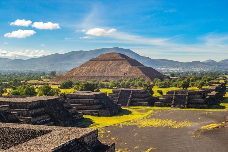 Pyramides de Teotihuacan, Mexique