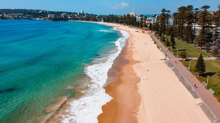 Manly Beach, l'autre très belle plage de Sydney