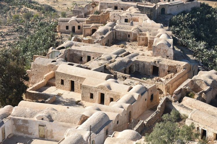 Les toits de Takrouna