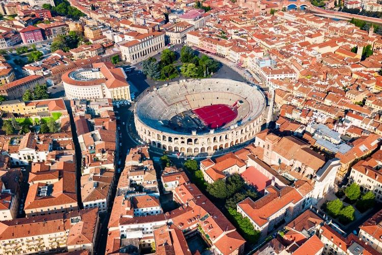 Arena de Vérone, Italie