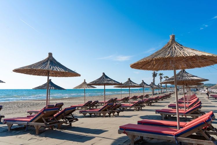 plage de Spille, en Albanie