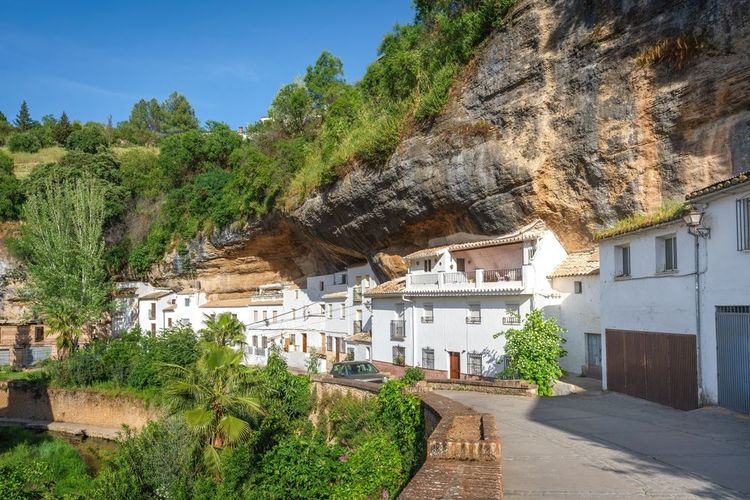 Rue de la Calle Jaboneria à Setenil de las Bodegas