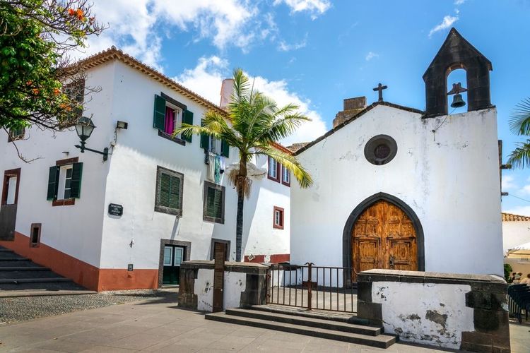 La petite chapelle do Porto Santo dans la vieille ville de Funchal