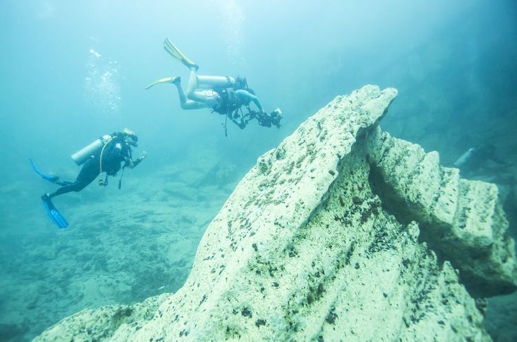 Les profondeurs de Barracuda Lake.