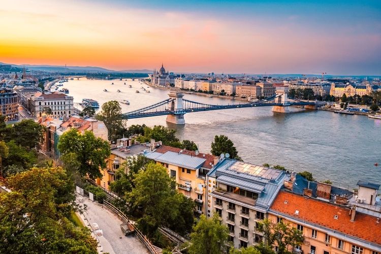 Danube, Budapest, Hongrie
