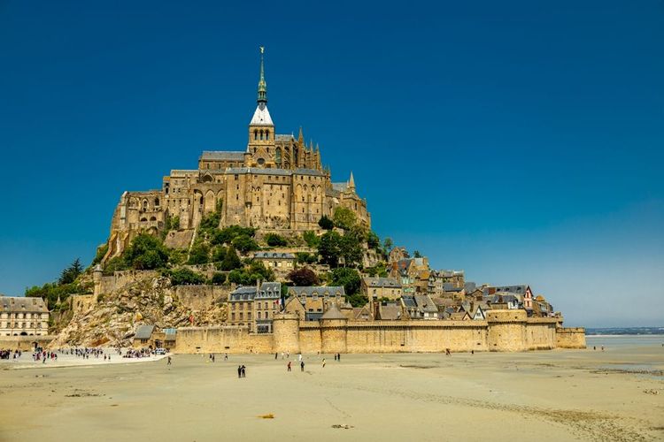 Plage mont Saint-Michel
