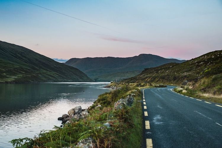 La route touristique N59 dans le parc national du Connemara