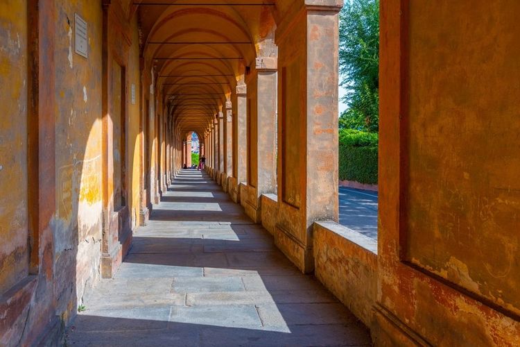 Portico di San Luca, Bologne, Italie