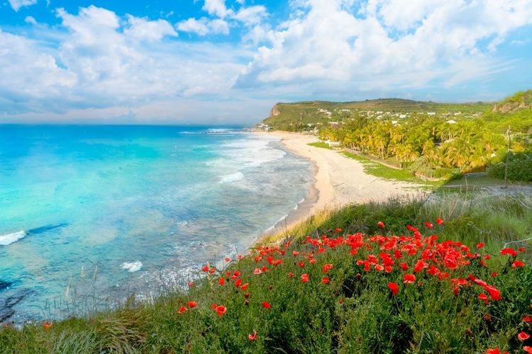Plage de Boucan Canot, île de la Réunion