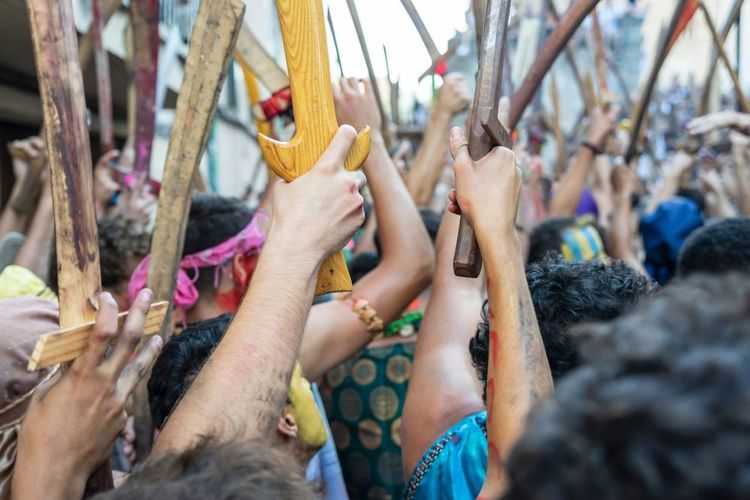 Les festivités consistent en une reconstitution du soulèvement des Majorquins contre les Maures