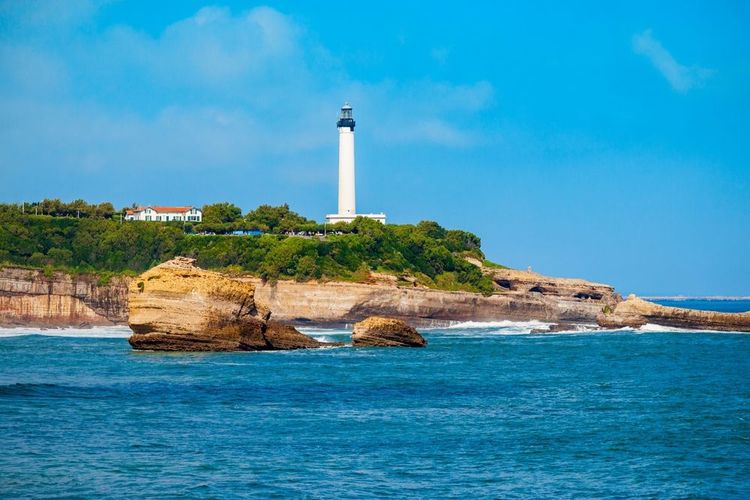 Le phare de Biarritz.