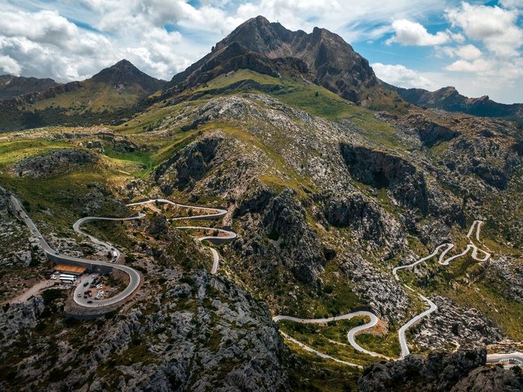 Nus de Sa Corbata, route pour Sa Calobra