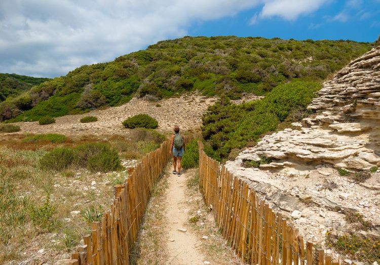 Le sentier Strada Vecia, Bonifacio