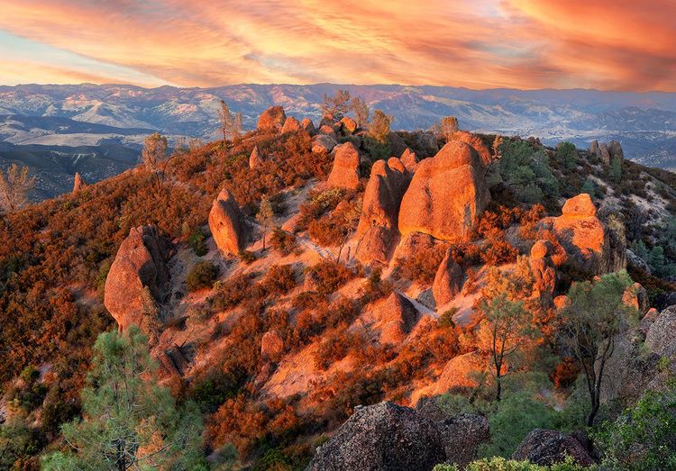 Le parc national des Pinnacles