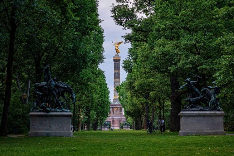 Parc du grand Tiergarten à Berlin