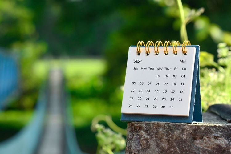 Le calendrier les ponts de mai