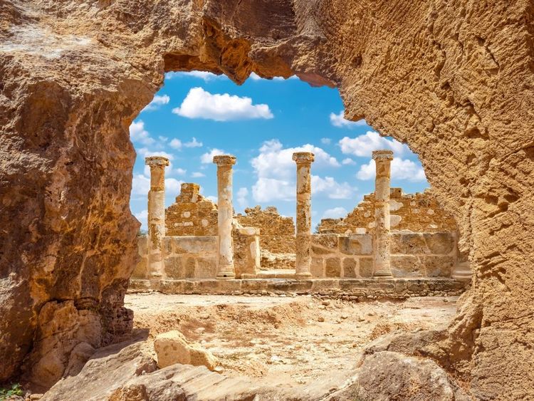 Le parc archéologique antique de la ville de Paphos (Chypre)
