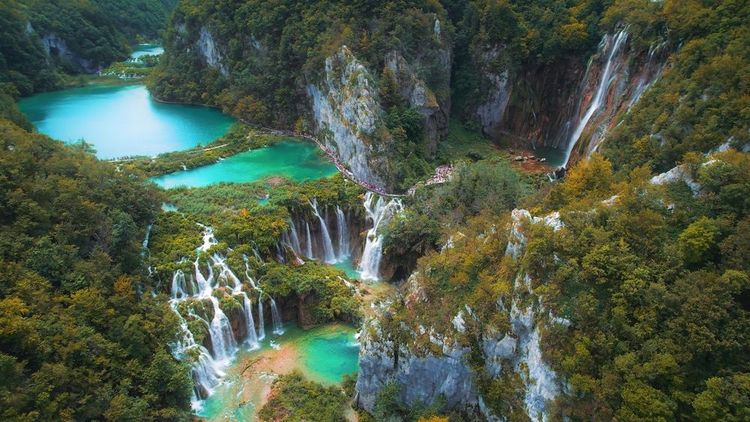 Parc National de Plitvice en Croatie
