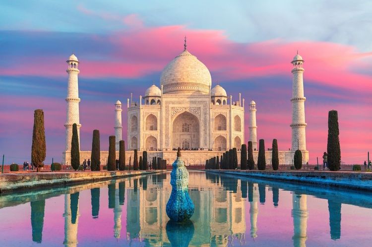 Le Taj Mahal après quelques retouches.