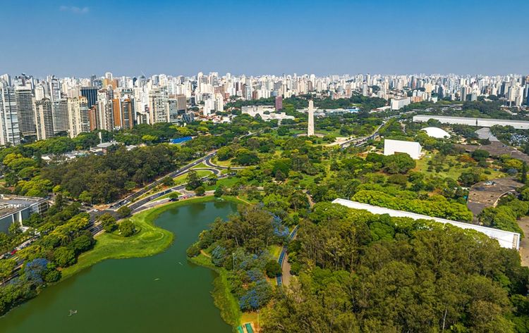 Le parc Ibirapuera de Sao Paulo, un bel espace vert