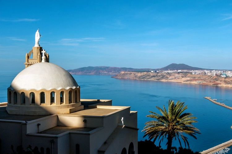La baie d'Oran, en Algérie