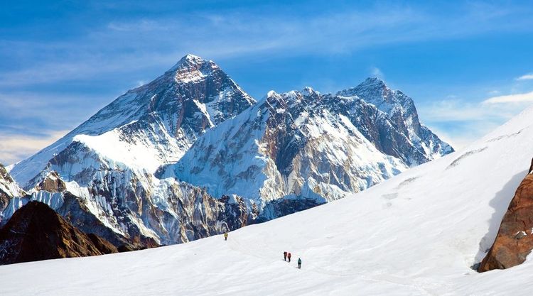 Mont Everest, plus haut sommet du monde