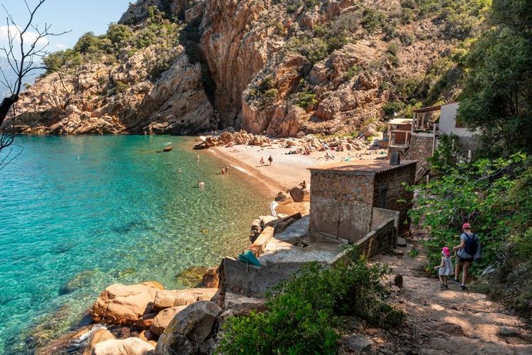 Plage de Ficaghjola, Corse, France