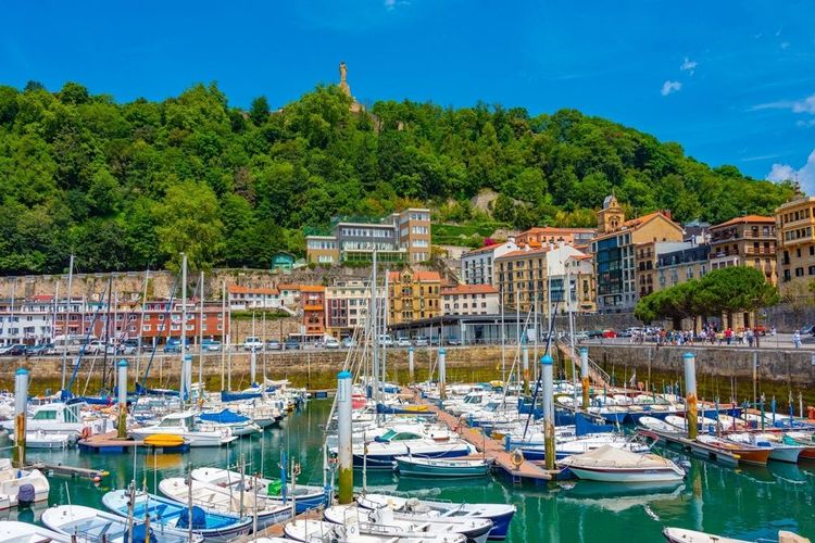 Le port de pêche de San Sebastian