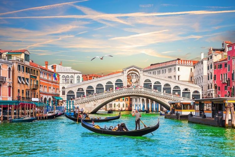 Le pont du Rialto à Venise