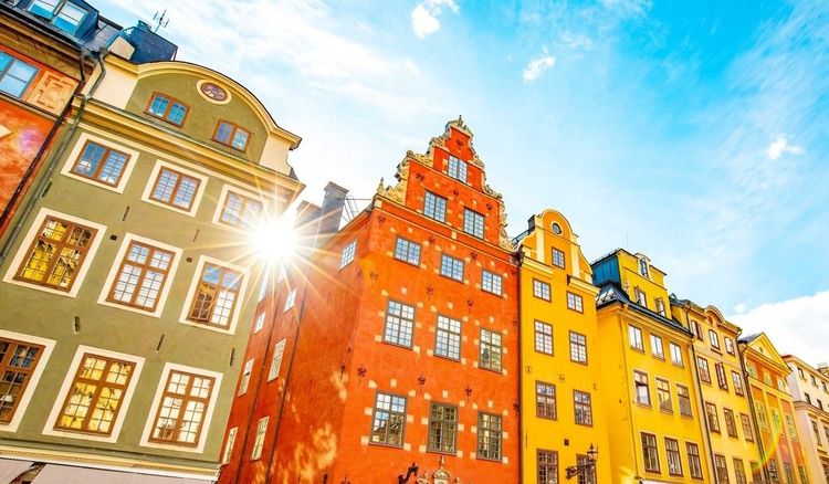 Gamla Stan, les immeubles colorés de Stortorget
