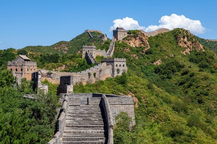 La Grande Muraille à Jinshanling