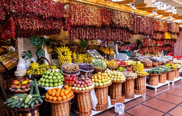 Le marché fermier de Funchal