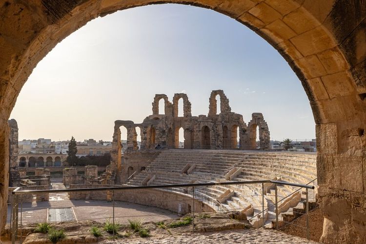 L'amphithéâtre de Mahdia