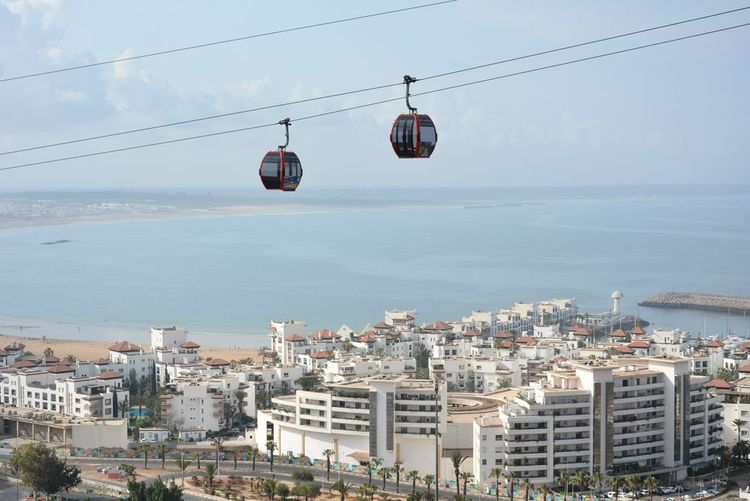 Téléphérique, Agadir, Maroc