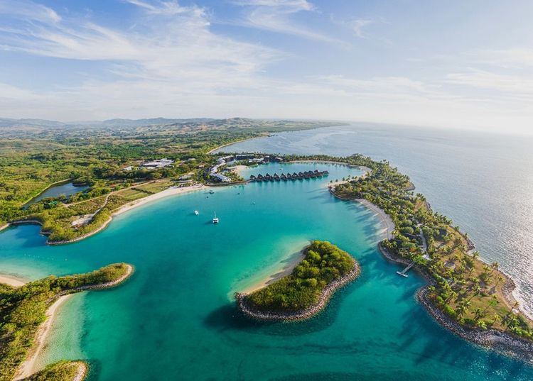 Panoramas du Marriott Momi Bay aux Fidji