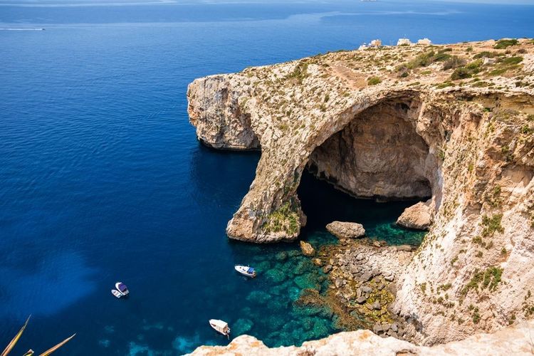 La Grotte Bleue - Malte