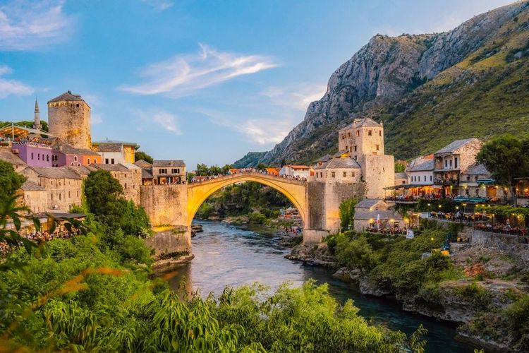 Pont historique de Mostar, Bosnie-Herzégovine