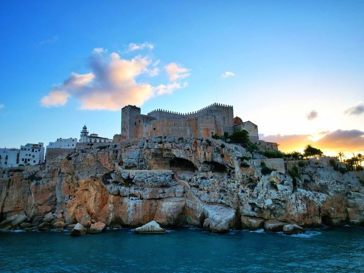 Le Castillo de Peñíscola, Espagne 