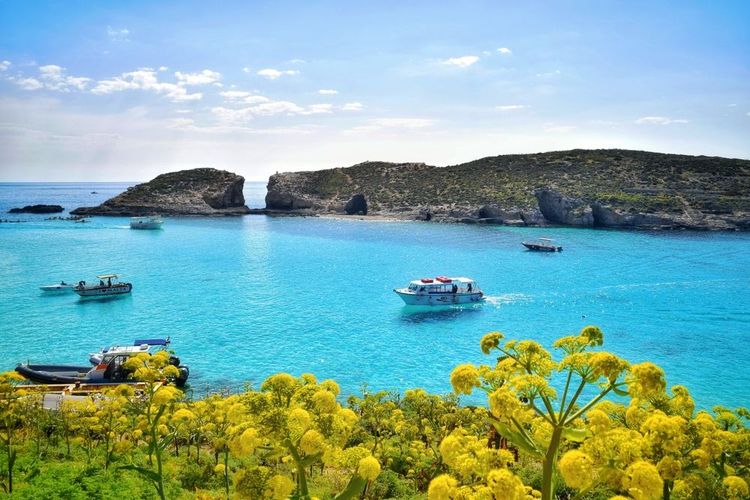 Une excursion en bateau sur l'île de Comino