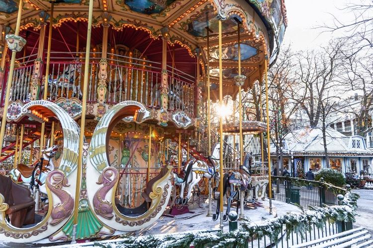 Carroussel à Noël