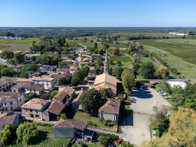 Le village de Sauternes et son église