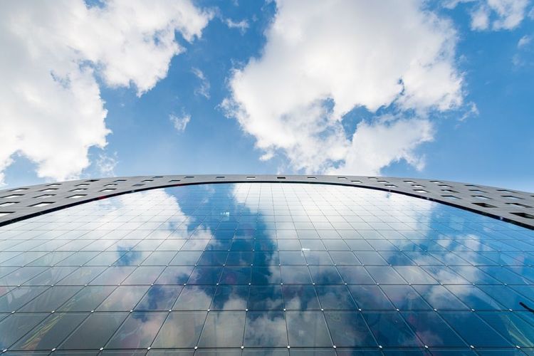 Le Markthal, jeu de miroirs