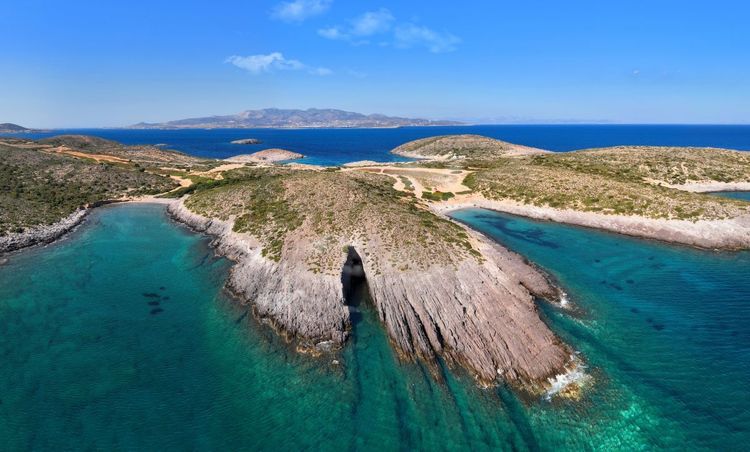 Les grottes marines d'Antiparos