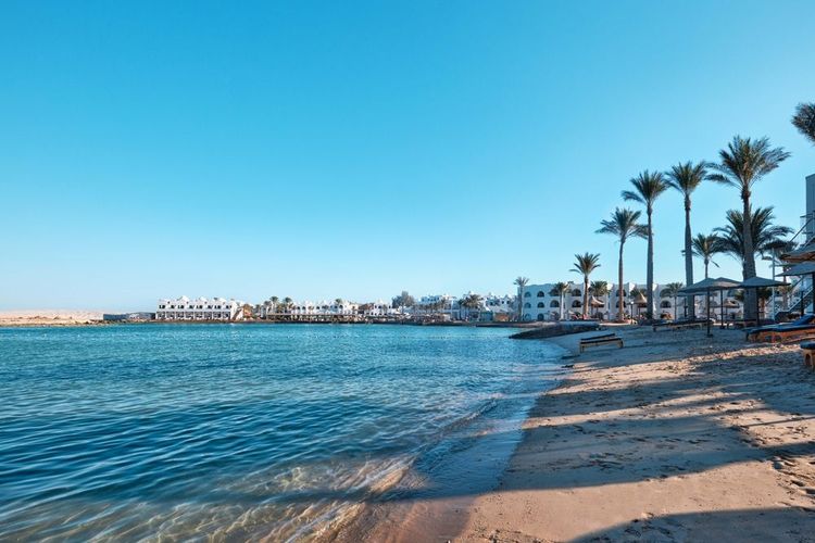 La mer Rouge à Hurghada en Egypte