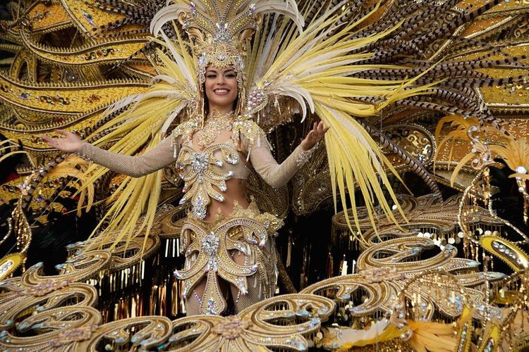 Reine du Carnaval 2024, Santa Cruz de Tenerife, Iles Canaries, Espagne