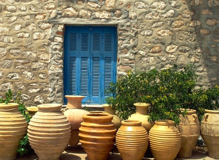 Artisanat de poterie à Hydra
