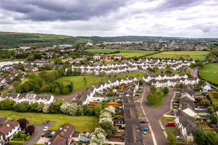 Le quartier résidentiel de Cork